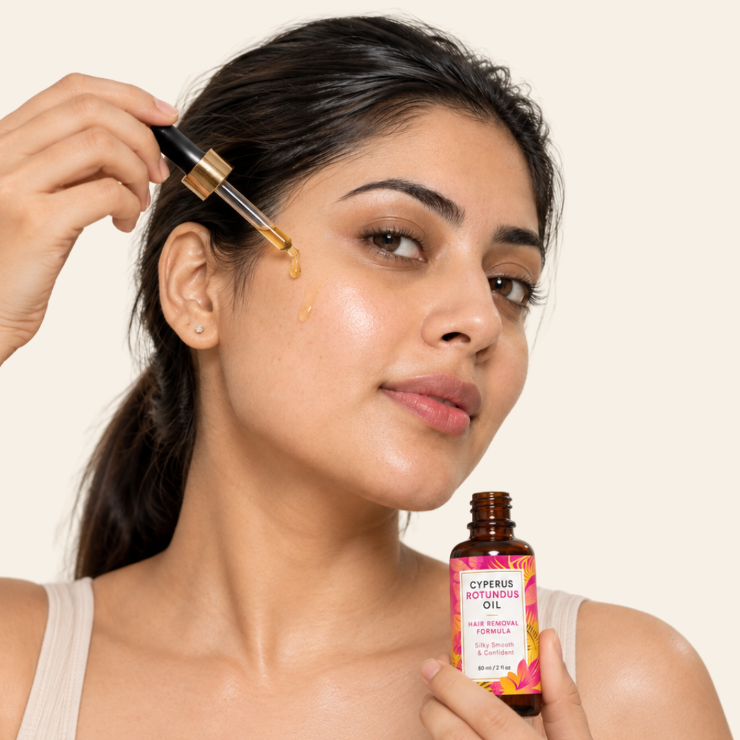 CyperGlow - Hair Reduction Oil | Cyperus Rotundus