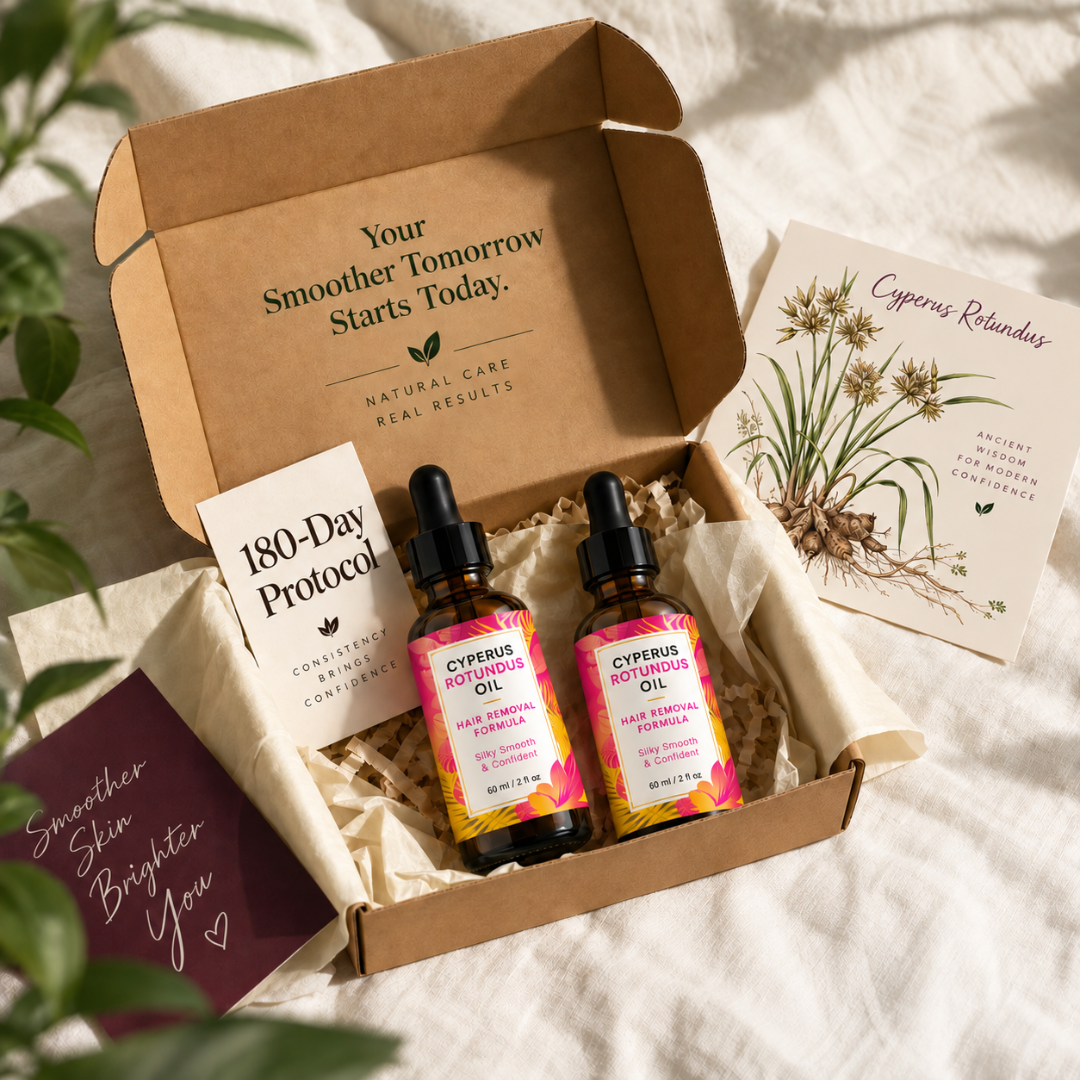 CyperGlow - Hair Reduction Oil | Cyperus Rotundus