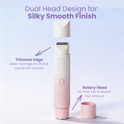 2-in-1 Painless Bikini Hair Trimmer