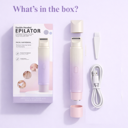 2-in-1 Painless Bikini Hair Trimmer