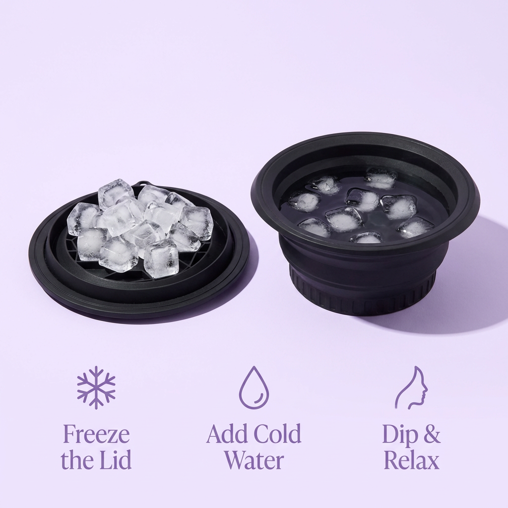 GlowSkin Pro | Siicone Ice Bowl for Face
